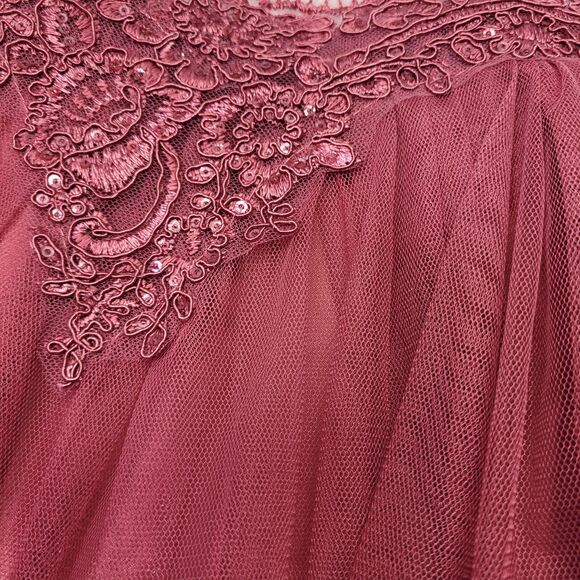 Beautees Girls Dress for Little Princess Fit Flare White/Pink Size 3T Pre-Own - Picture 4 of 12